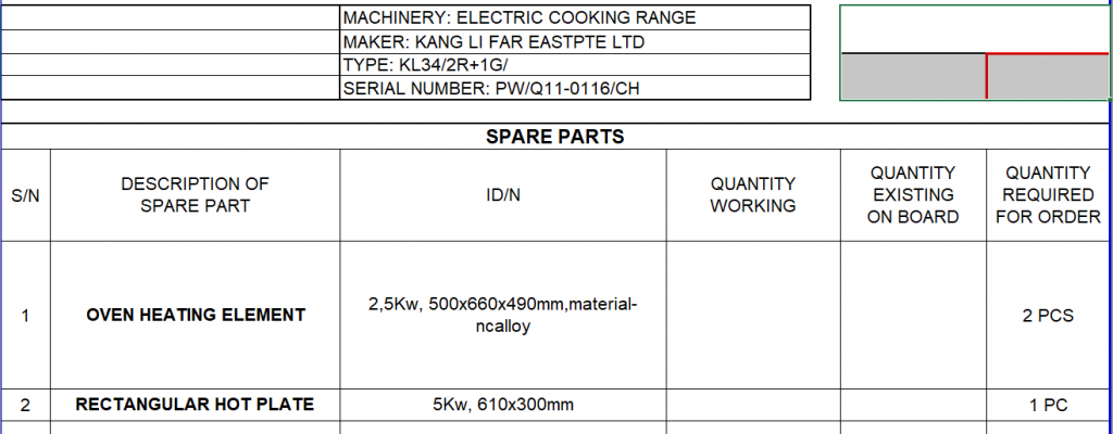 【询价】船舶配件—电热灶（CK-H20231101-04）询价-泰州昌宽社区-报价采购-船用采购网-船舶物料采购-船务服务-一站式船用设备供应服务