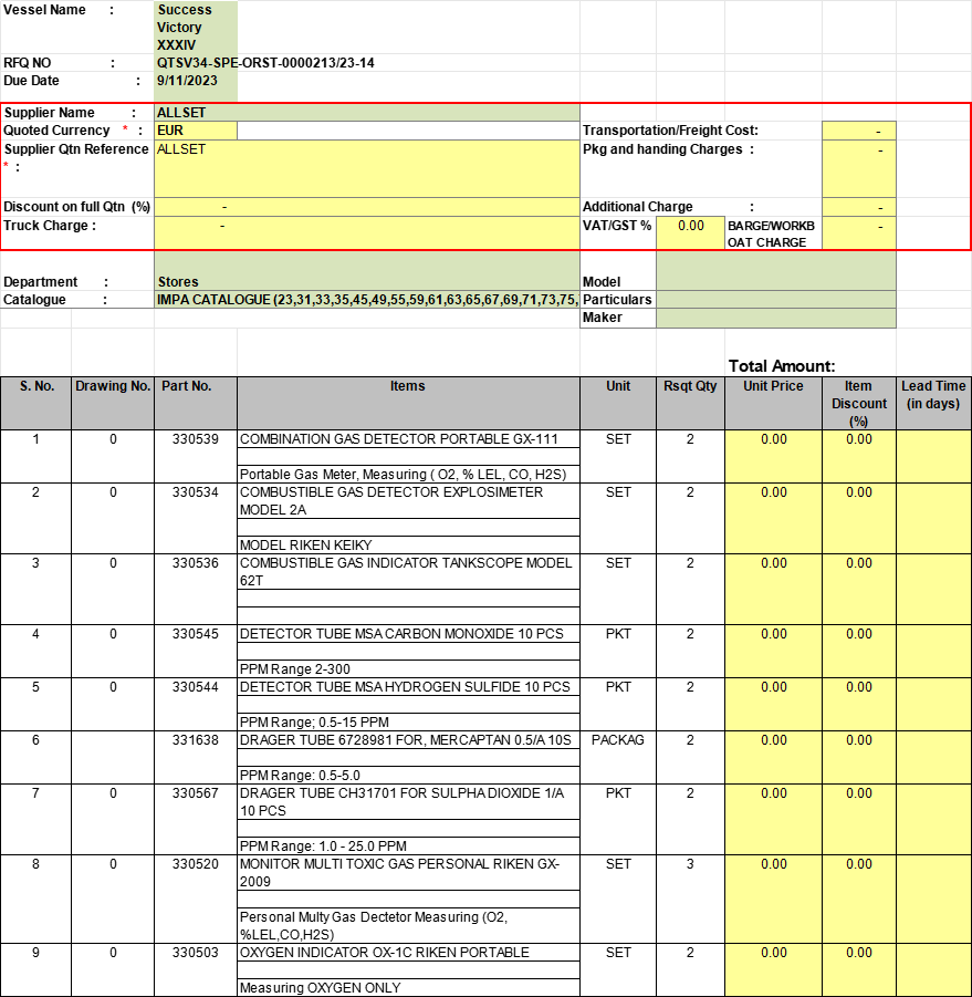 【询价】船舶配件—备件（CK-R20231109-04）询价-泰州昌宽社区-报价采购-船用采购网-船舶物料采购-船务服务-一站式船用设备供应服务