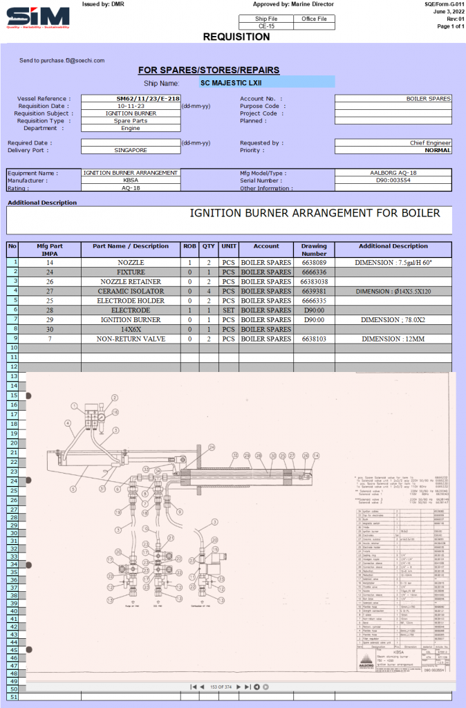 【询价】船舶配件—发动机备件（CK-R20231114-02）询价-泰州昌宽社区-报价采购-船用采购网-船舶物料采购-船务服务-一站式船用设备供应服务