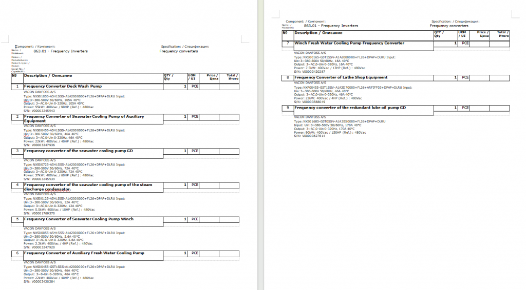 【询价】船舶配件—泵备件（CK-R20231114-24）询价-泰州昌宽社区-报价采购-船用采购网-船舶物料采购-船务服务-一站式船用设备供应服务