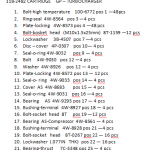 船舶配件— 涡轮增压器备件（CK-R20231114-37）询价-船用采购网-船舶物料采购-船务服务-一站式船用设备供应服务