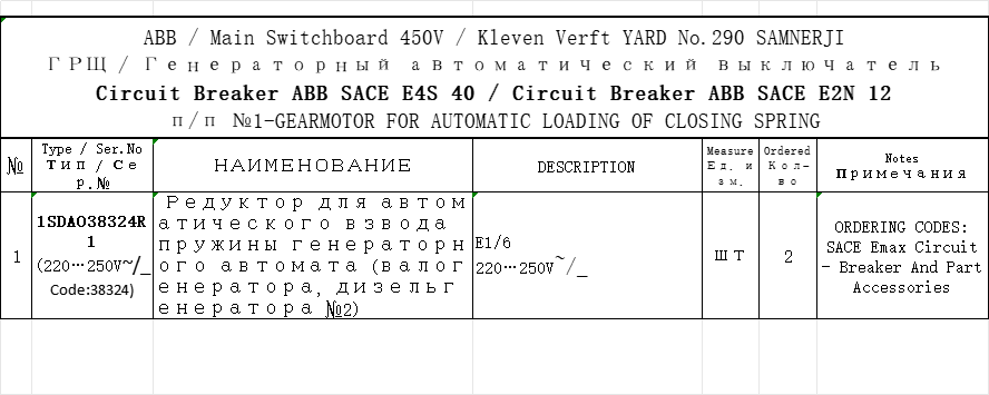 【询价】船舶配件—ABB备件（CK-J20231121-11）询价-泰州昌宽社区-报价采购-船用采购网-船舶物料采购-船务服务-一站式船用设备供应服务