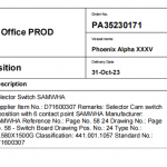船舶配件— 选择器开关（CK-R20231122-02）询价-船用采购网-船舶物料采购-船务服务-一站式船用设备供应服务