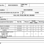 船舶配件—净化器备件（CK-R20231127-07）询价-船用采购网-船舶物料采购-船务服务-一站式船用设备供应服务