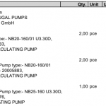 船舶配件—离心泵备件（CK-L20231128-03）询价-船用采购网-船舶物料采购-船务服务-一站式船用设备供应服务