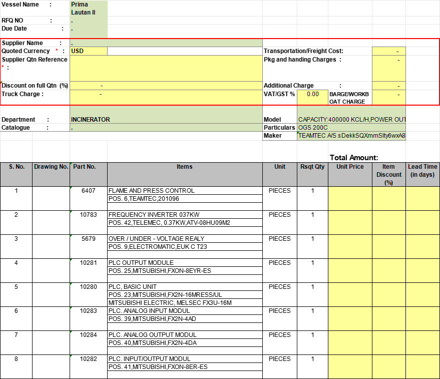 【询价】船舶配件—备件（CK-R20231106-02）询价-泰州昌宽社区-报价采购-船用采购网-船舶物料采购-船务服务-一站式船用设备供应服务