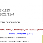 船舶配件—TAIKO备件（CK-J20231107-04）询价-船用采购网-船舶物料采购-船务服务-一站式船用设备供应服务