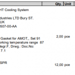 船舶配件—恒温阀/外壳垫片/O型环/密封圈（CK-L20231225-06）询价-船用采购网-船舶物料采购-船务服务-一站式船用设备供应服务