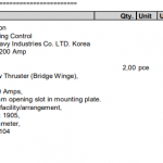 船舶配件—船首推进器电流表（CK-L20231213-03）询价-船用采购网-船舶物料采购-船务服务-一站式船用设备供应服务
