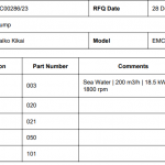 船舶配件—叶轮/套管环/O型环/轴（CK-C20231228-04）询价-船用采购网-船舶物料采购-船务服务-一站式船用设备供应服务