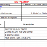 船舶配件—物料（CK-L20231205-01）询价-船用采购网-船舶物料采购-船务服务-一站式船用设备供应服务