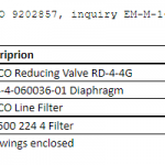 船舶配件—减压阀/隔膜/过滤器（CK-J20231220-10）询价-船用采购网-船舶物料采购-船务服务-一站式船用设备供应服务