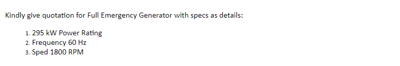 【询价】船舶配件—应急发电机（CK-R20231218-06）询价-泰州昌宽社区-报价采购-船用采购网-船舶物料采购-船务服务-一站式船用设备供应服务