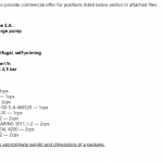 船舶配件—灰水排放泵备件（CK-R20231204-13）询价-船用采购网-船舶物料采购-船务服务-一站式船用设备供应服务