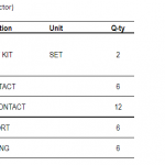船舶配件—MITSUBISHI备件（CK-R20231213-01）询价-船用采购网-船舶物料采购-船务服务-一站式船用设备供应服务