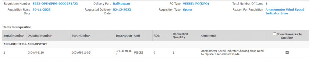 【询价】船舶配件—备件（CK-R20231211-09）询价-泰州昌宽社区-报价采购-船用采购网-船舶物料采购-船务服务-一站式船用设备供应服务
