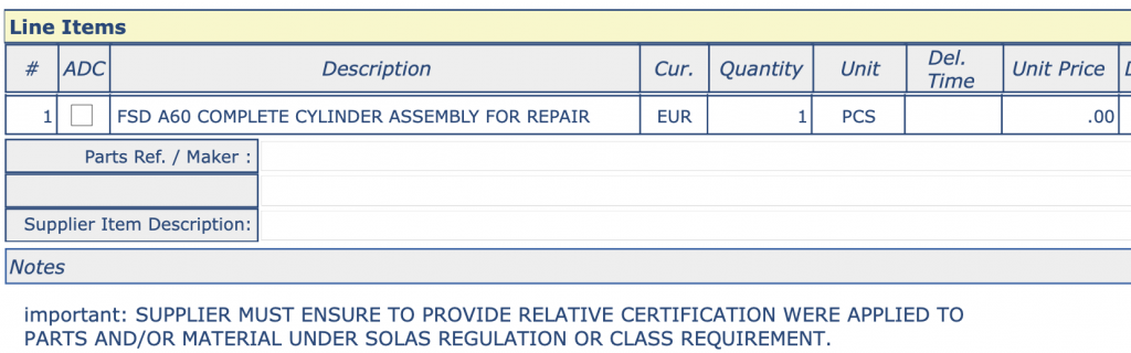 【询价】船舶配件—完整气缸总成待维修（CK-R20231214-18）询价-泰州昌宽社区-报价采购-船用采购网-船舶物料采购-船务服务-一站式船用设备供应服务