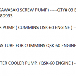 船舶配件—机械密封/主机水泵（CK-J20231228-22）询价-船用采购网-船舶物料采购-船务服务-一站式船用设备供应服务