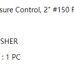 船舶配件—压力控制阀（CK-J20231222-11）询价-船用采购网-船舶物料采购-船务服务-一站式船用设备供应服务