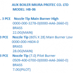船舶配件—喷嘴头主燃烧器（CK-C20231229-07）询价-船用采购网-船舶物料采购-船务服务-一站式船用设备供应服务