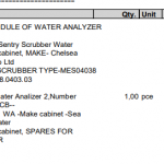 船舶配件—水分析仪信号模块（CK-L20231222-02）询价-船用采购网-船舶物料采购-船务服务-一站式船用设备供应服务