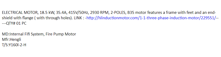 【询价】船舶配件—电动机（CK-J20231214-09）询价-泰州昌宽社区-报价采购-船用采购网-船舶物料采购-船务服务-一站式船用设备供应服务
