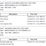 船舶配件—ALLWEILER备件（CK-R20231213-15）询价-船用采购网-船舶物料采购-船务服务-一站式船用设备供应服务