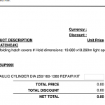 船舶配件—液压缸修理包（CK-R20231212-16）询价-船用采购网-船舶物料采购-船务服务-一站式船用设备供应服务