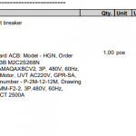船舶配件—货物配电盘（CK-L20231214-04）询价-船用采购网-船舶物料采购-船务服务-一站式船用设备供应服务