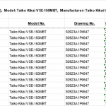 船舶配件—TAIKO泵备件（CK-J20231212-04）询价-船用采购网-船舶物料采购-船务服务-一站式船用设备供应服务