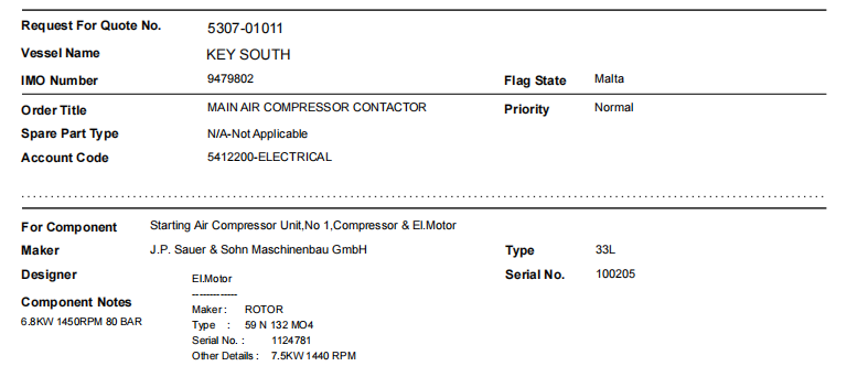 【询价】船舶配件—备件（CK-J20231219-12）询价-泰州昌宽社区-报价采购-船用采购网-船舶物料采购-船务服务-一站式船用设备供应服务