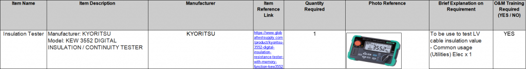 【询价】船舶配件—KYORITSU绝缘测试仪（CK-J20231219-18）询价-泰州昌宽社区-报价采购-船用采购网-船舶物料采购-船务服务-一站式船用设备供应服务