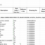 船舶配件—SHINKO泵备件（CK-J20231204-03）询价-船用采购网-船舶物料采购-船务服务-一站式船用设备供应服务