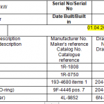 船舶配件—Caterpillar备件（CK-R20231225-04）询价-船用采购网-船舶物料采购-船务服务-一站式船用设备供应服务