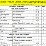 船舶配件—发动机维修备件（CK-J20231228-01）询价-船用采购网-船舶物料采购-船务服务-一站式船用设备供应服务
