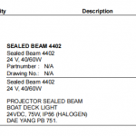 船舶配件—真空灯（CK-H20231229-02）询价-船用采购网-船舶物料采购-船务服务-一站式船用设备供应服务
