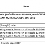 船舶配件—燃油燃烧器备件（CK-J20231208-04）询价-船用采购网-船舶物料采购-船务服务-一站式船用设备供应服务