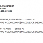 船舶配件—近程传感器/垫片（CK-J20231222-02）询价-船用采购网-船舶物料采购-船务服务-一站式船用设备供应服务