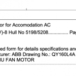 船舶配件—空调空气处理装置电机（CK-R20231229-01）询价-船用采购网-船舶物料采购-船务服务-一站式船用设备供应服务