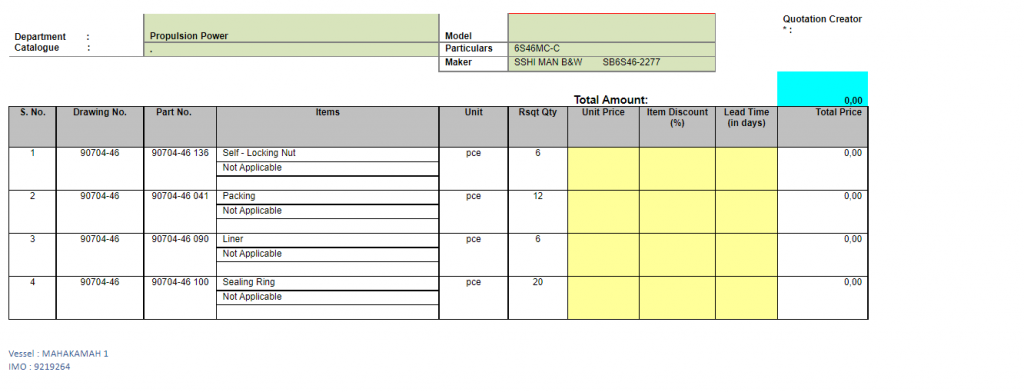 【询价】船舶配件—MAN B&W备件（CK-R20240102-07）询价-泰州昌宽社区-报价采购-船用采购网-船舶物料采购-船务服务-一站式船用设备供应服务