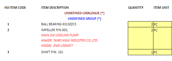 【询价】船舶配件—球轴承/叶轮/轴组件（CK-C20240131-18）询价-泰州昌宽社区-报价采购-船用采购网-船舶物料采购-船务服务-一站式船用设备供应服务