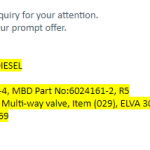 船舶配件—多路阀（CK-L20240118-01）询价-船用采购网-船舶物料采购-船务服务-一站式船用设备供应服务