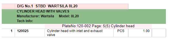 【询价】船舶配件—气缸盖（CK-H20240117-06）询价-泰州昌宽社区-报价采购-船用采购网-船舶物料采购-船务服务-一站式船用设备供应服务