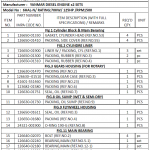 船舶配件—YANMAR备件（CK-C20240112-09）询价-船用采购网-船舶物料采购-船务服务-一站式船用设备供应服务