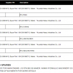 船舶配件—顶部支撑系统备件（CK-C20240108-03）询价-船用采购网-船舶物料采购-船务服务-一站式船用设备供应服务
