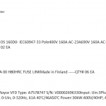 船舶配件—熔断器备件（CK-J20240103-06）询价-船用采购网-船舶物料采购-船务服务-一站式船用设备供应服务