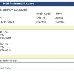 船舶配件—表（CK-Y20240118-01）询价-船用采购网-船舶物料采购-船务服务-一站式船用设备供应服务