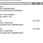 船舶配件—空气压缩机维护套件（CK-L20240109-07）询价-船用采购网-船舶物料采购-船务服务-一站式船用设备供应服务