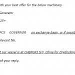 船舶配件—Yanmar发电机控制器（CK-H20240105-01）询价-船用采购网-船舶物料采购-船务服务-一站式船用设备供应服务