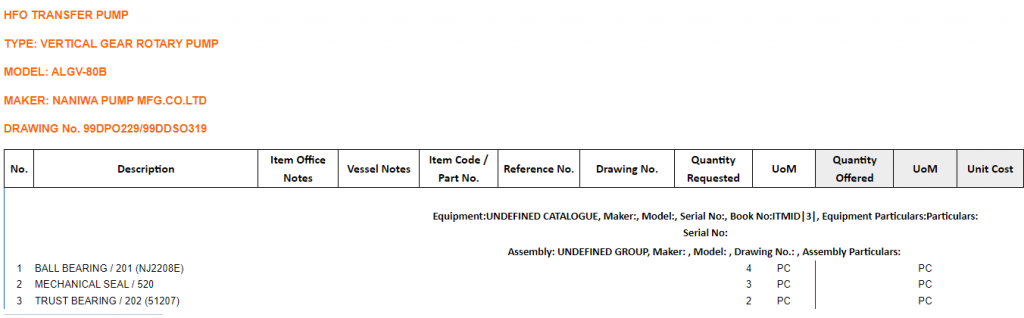【询价】船舶配件—NANIWA齿轮旋转浆备件（CK-C20240116-24）询价-泰州昌宽社区-报价采购-船用采购网-船舶物料采购-船务服务-一站式船用设备供应服务